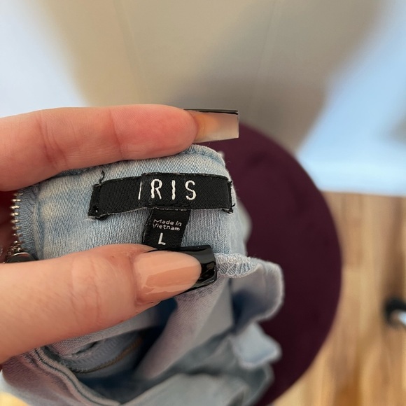 Denim strap dress mini - Picture 6 of 6